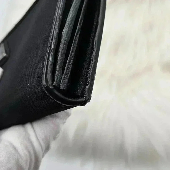 Prada Black Nylon  Long Wallet - Picture 8 of 16